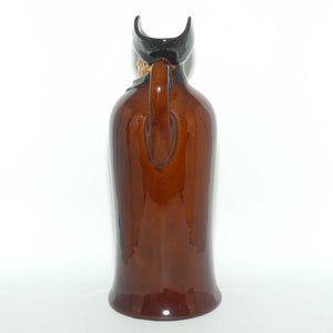 Royal Doulton Kingsware The Watchman figural head flask | Tall