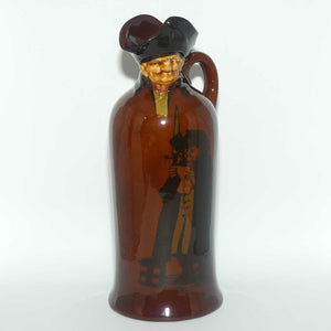 Royal Doulton Kingsware The Watchman figural head flask | Tall