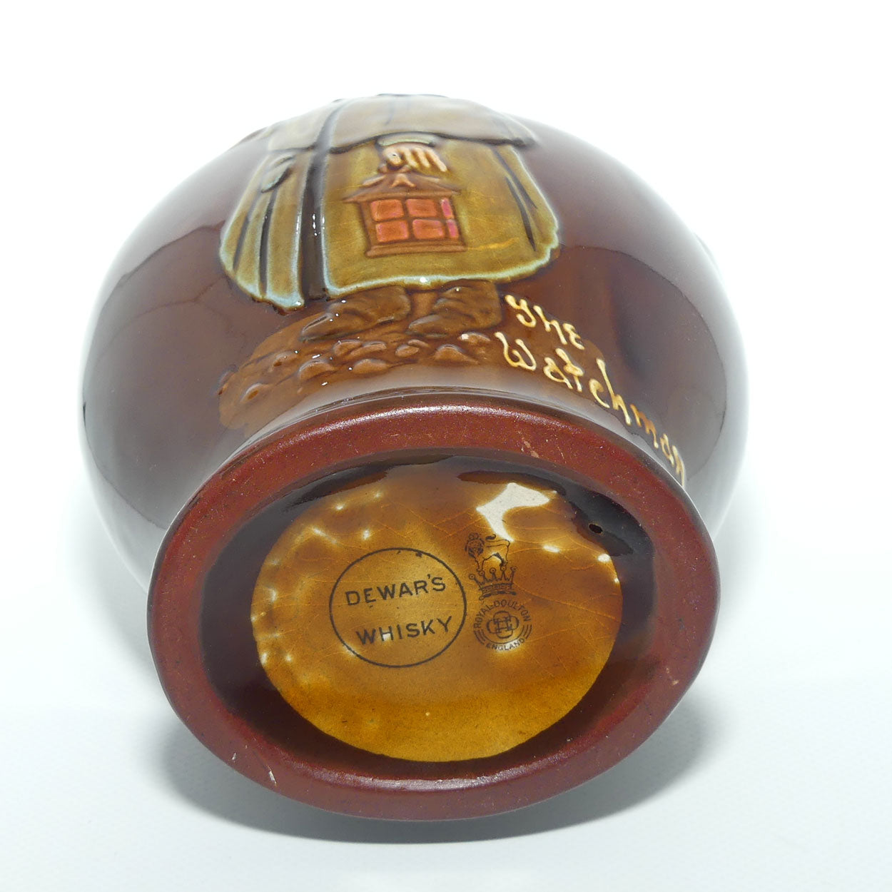 Royal Doulton Kingsware flask | The Watchman | Dewars