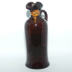 Royal Doulton Kingsware The Watchman figural head flask | Tall