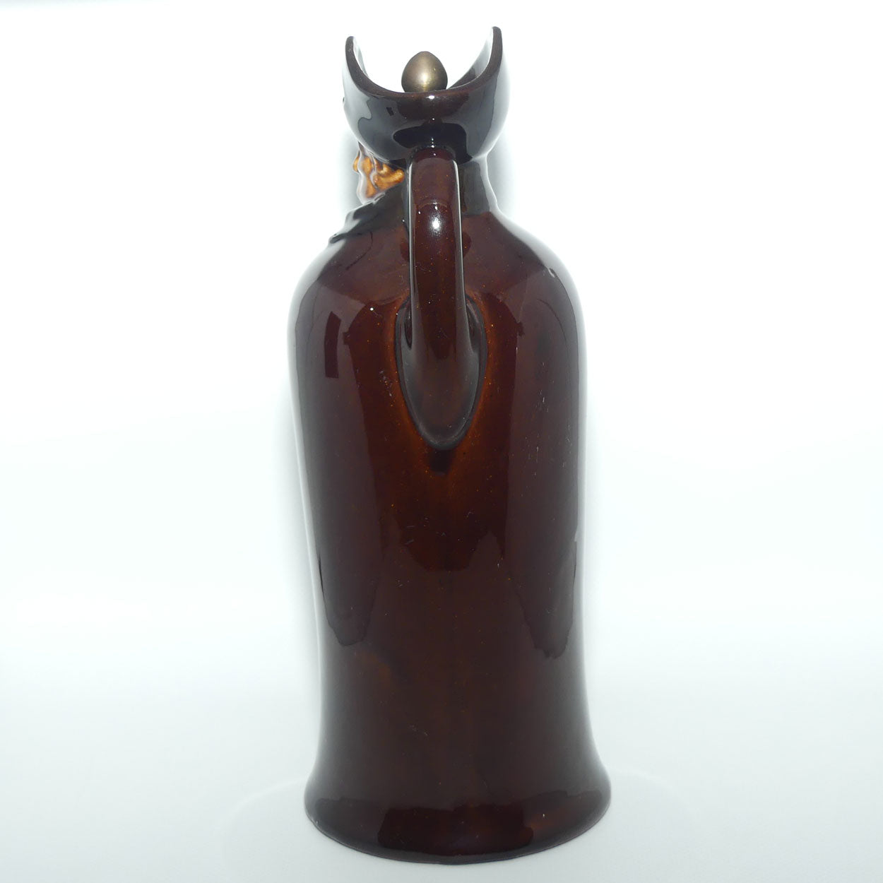 Royal Doulton Kingsware The Watchman figural head flask | Tall