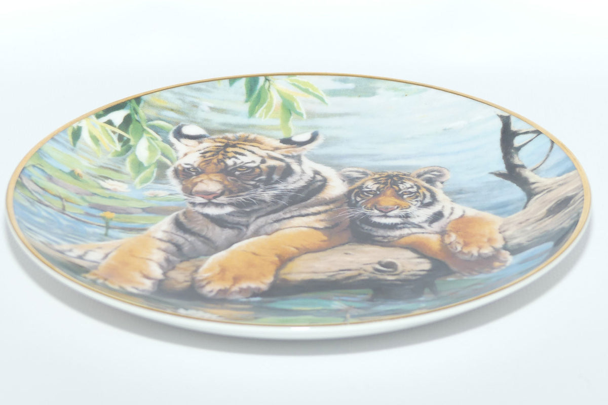 Royal Doulton Big Cats plate by Weberbauer | Water Logged