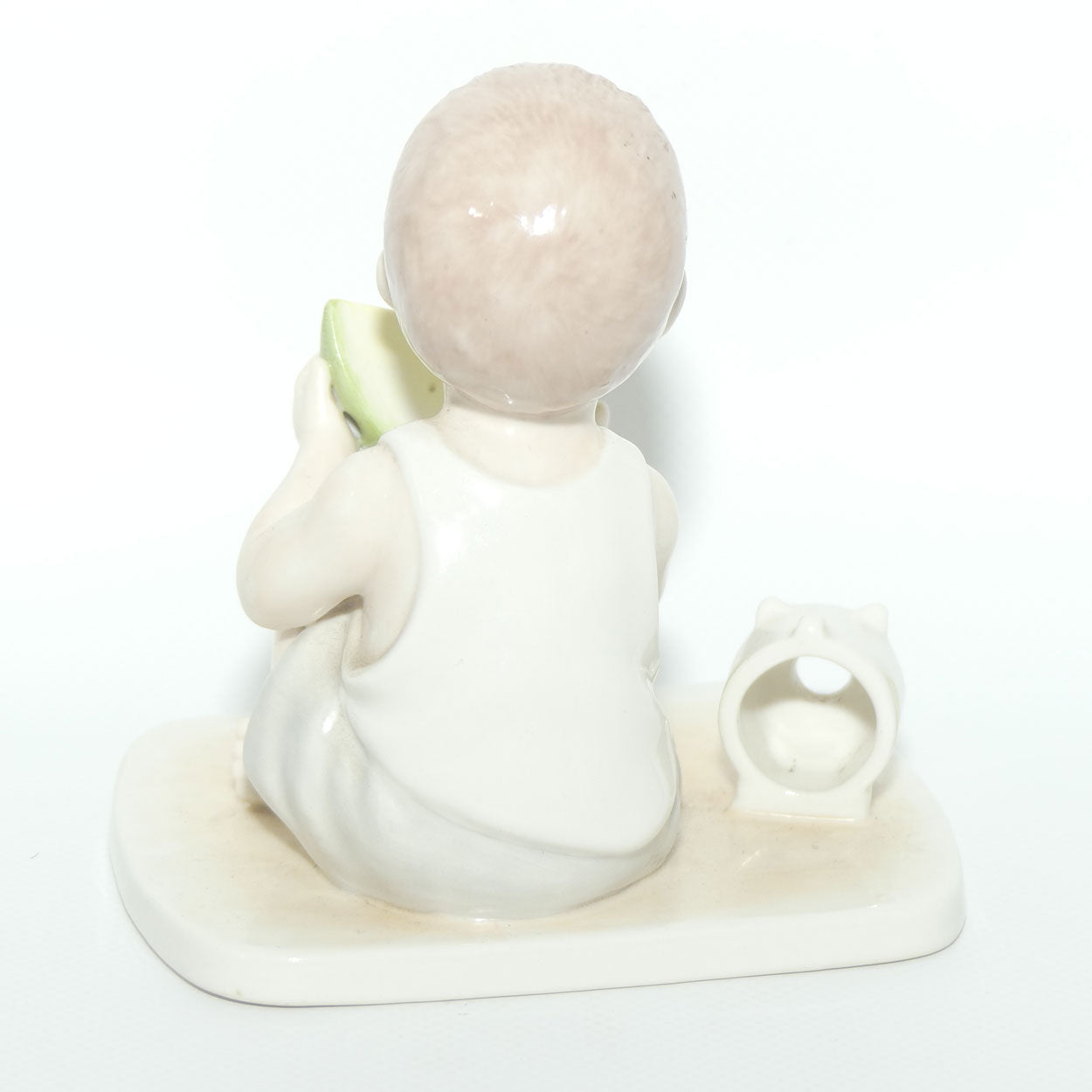 Noritake Pottery Gosaku Kojima Doji Doll series figurine | Boy with Watermelon