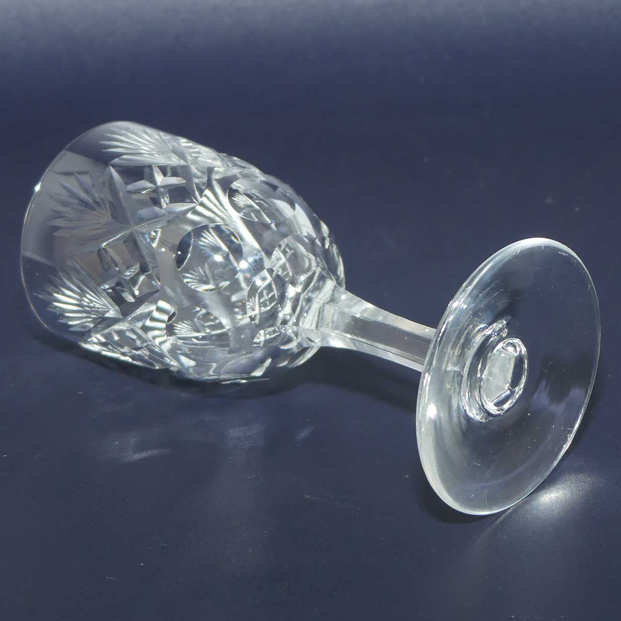 Webb Corbett Crystal | Angelique pattern | single Wine Glass | 35ml