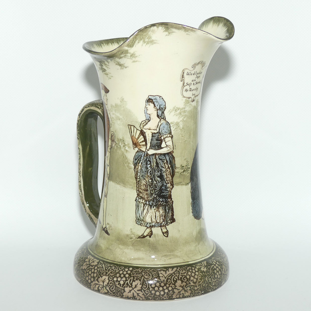Royal Doulton Wedlock pattern Baron shape Large jug D2395
