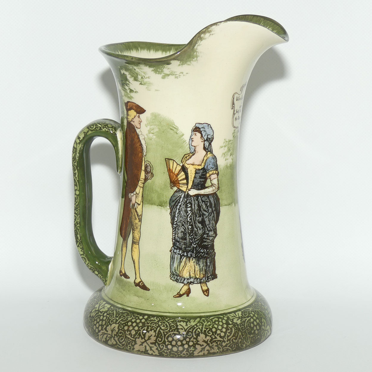 Royal Doulton Wedlock pattern Baron shape Large jug D2395 (#2)