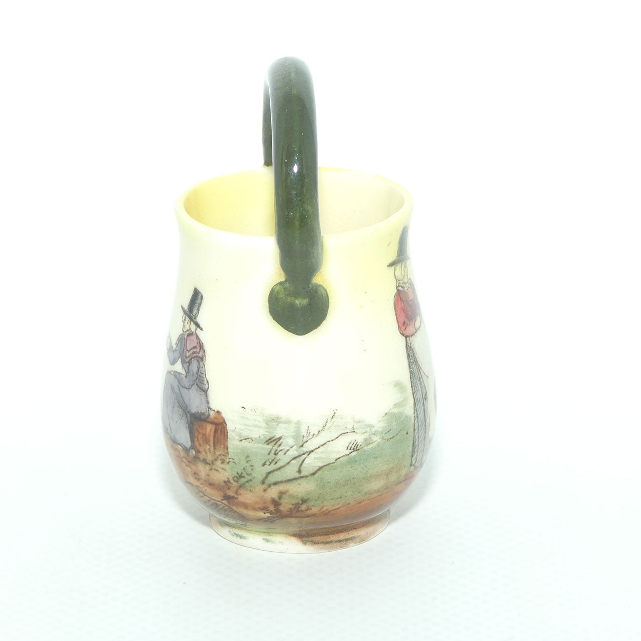 Royal Doulton Welsh miniature pail