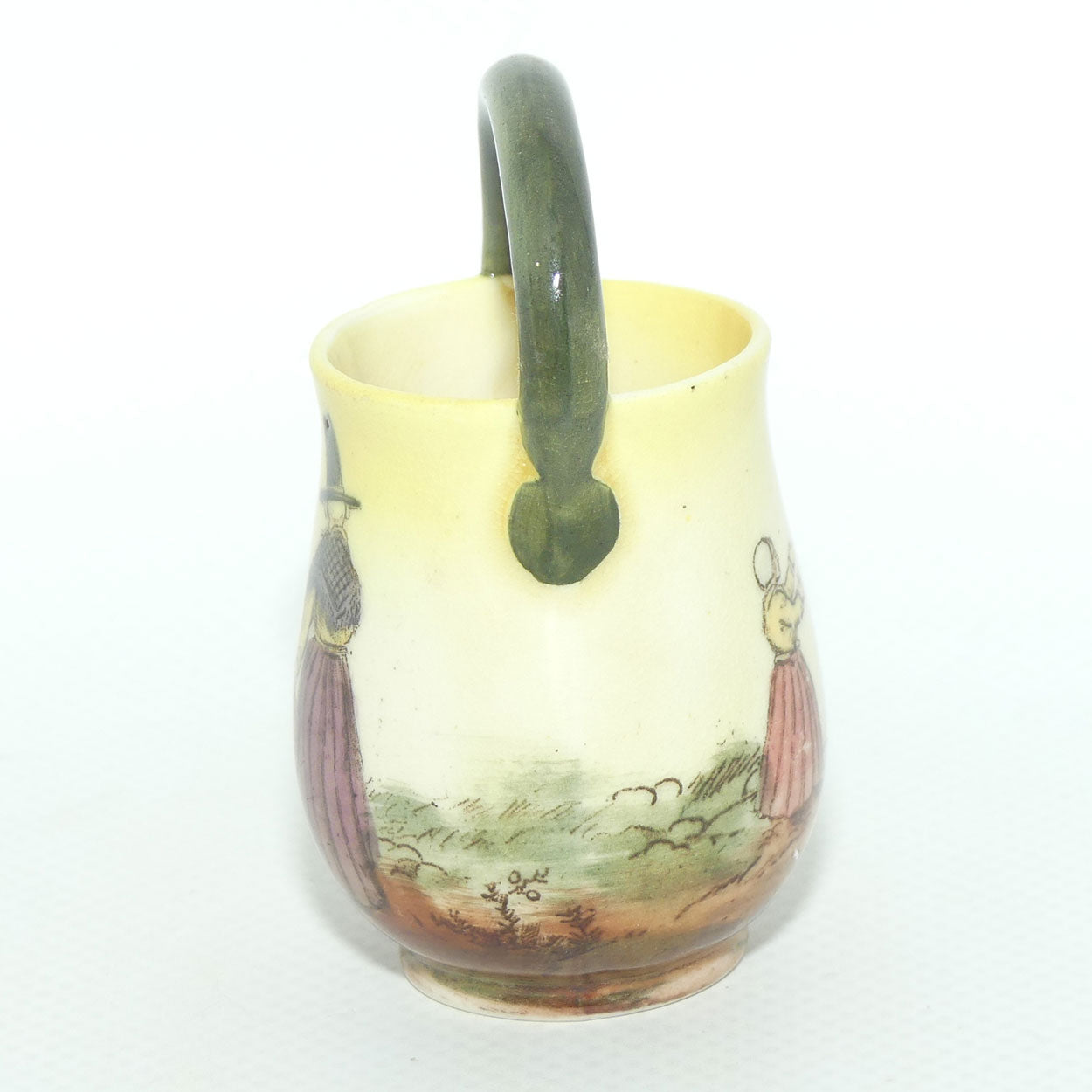 Royal Doulton Welsh miniature pail