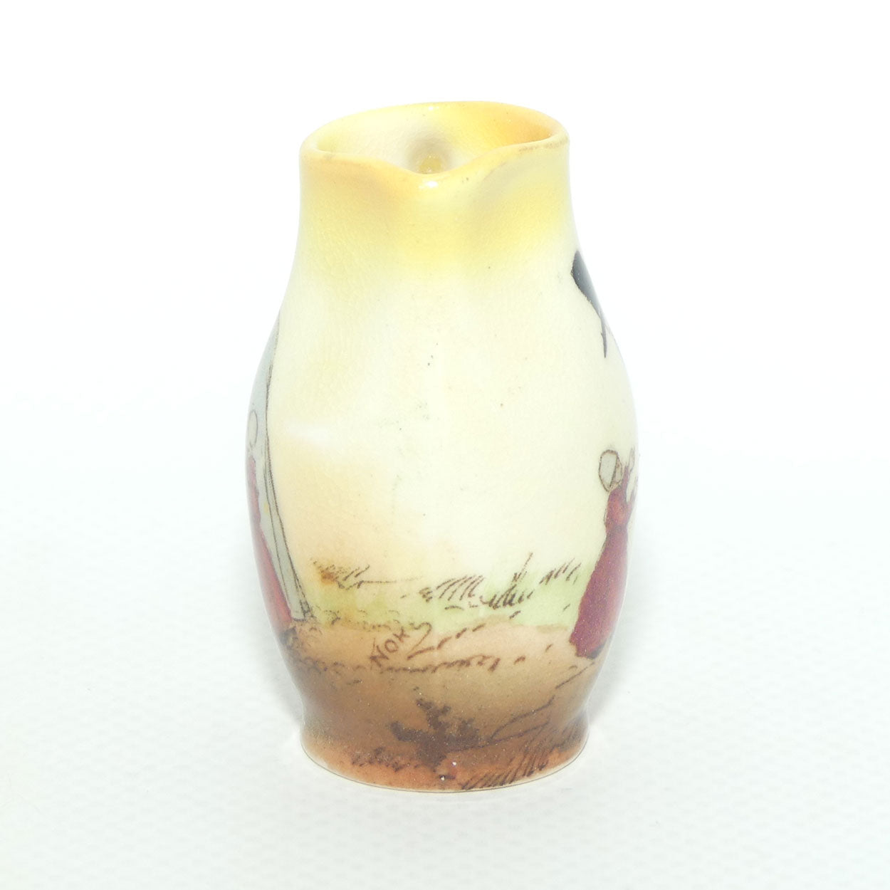 Royal Doulton Welsh miniature jug | Woman with Child