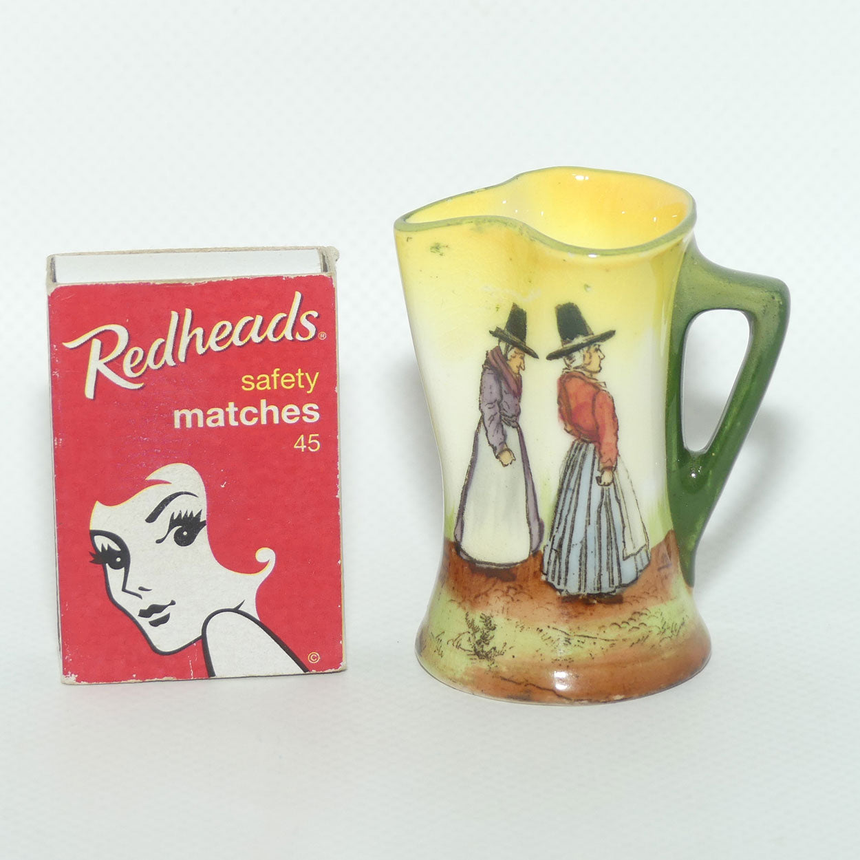 Royal Doulton Welsh miniature jug | Tudor shape
