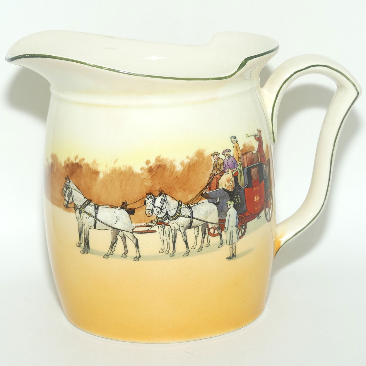 Royal Doulton Coaching Days Westcott shape jug | Large