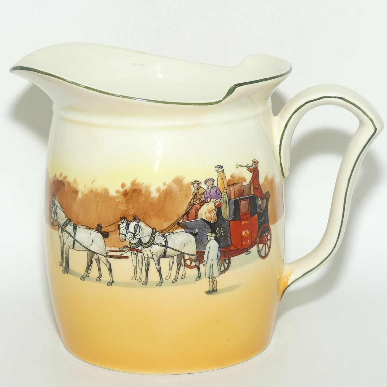 Royal Doulton Coaching Days Westcott shape jug | Large