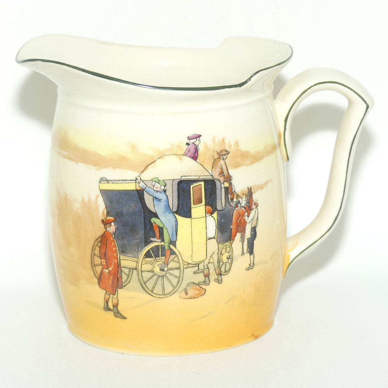 Royal Doulton Coaching Days Westcott shape Medium Large jug | #5