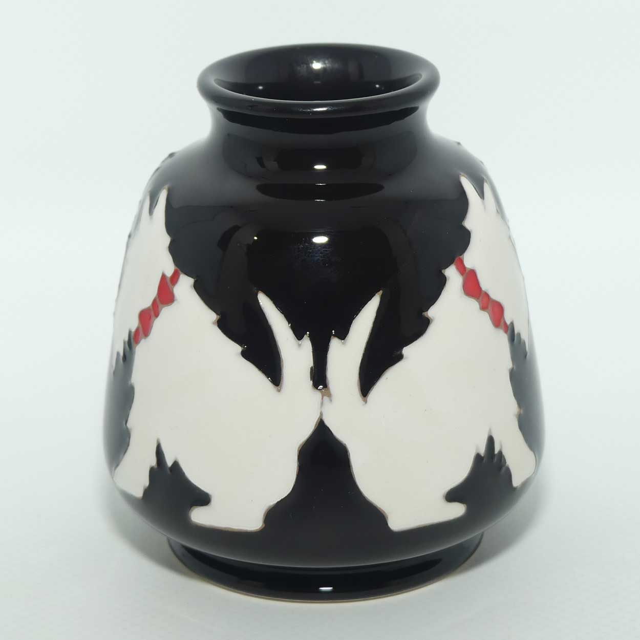 Moorcroft Westie vase | Shape 198/3 