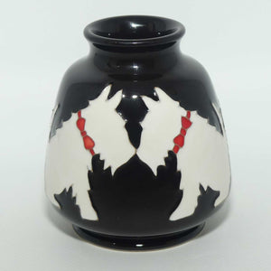 Moorcroft Westie vase | Shape 198/3 