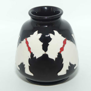 Moorcroft Westie vase | Shape 198/3 