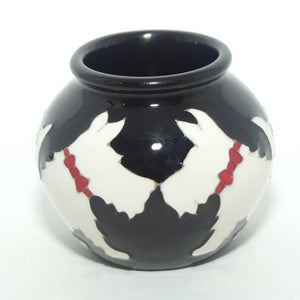 Moorcroft Westie vase | Shape 55/2