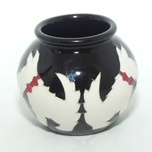 Moorcroft Westie vase | Shape 55/2