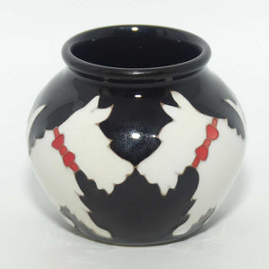 Moorcroft Westie vase | Shape 55/2 