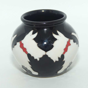 Moorcroft Westie vase | Shape 55/2 