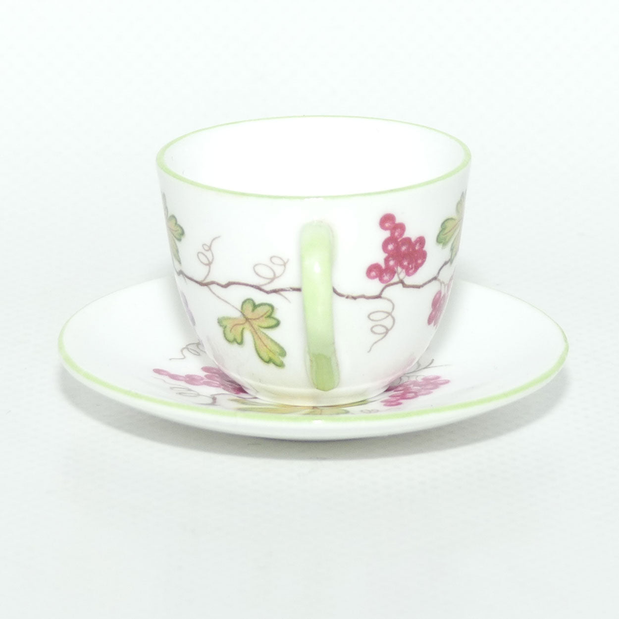 Shelley Westminster shape miniature Wine Grape duo