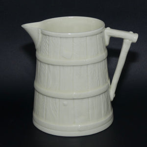 Royal Worcester Wooden Barrel jug | Cream