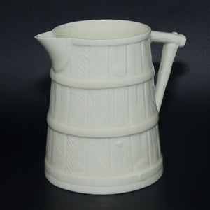 Royal Worcester Wooden Barrel jug | Cream