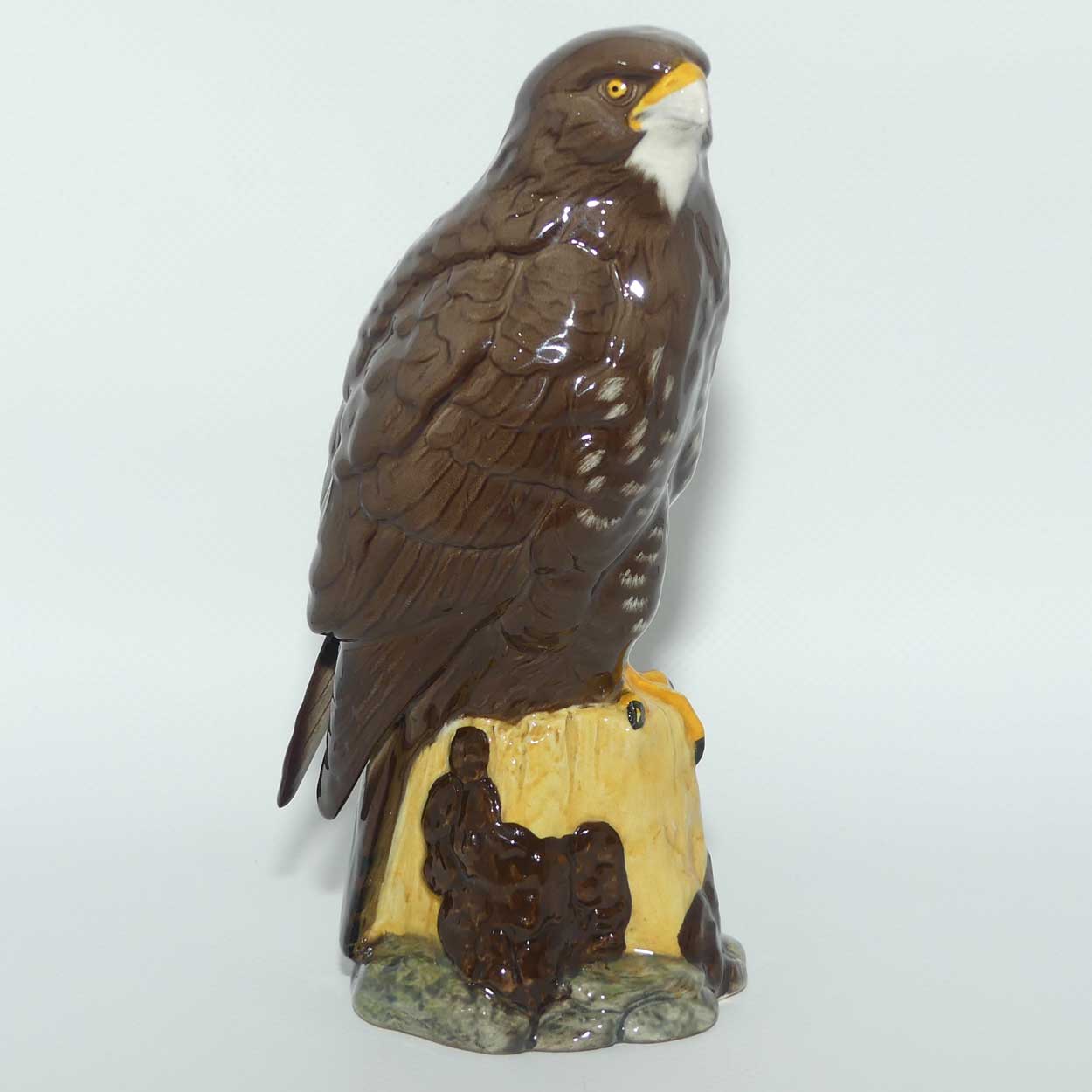 Royal Doulton Advertising Barware flask | Whyte and Mackay Distillers | Buzzard