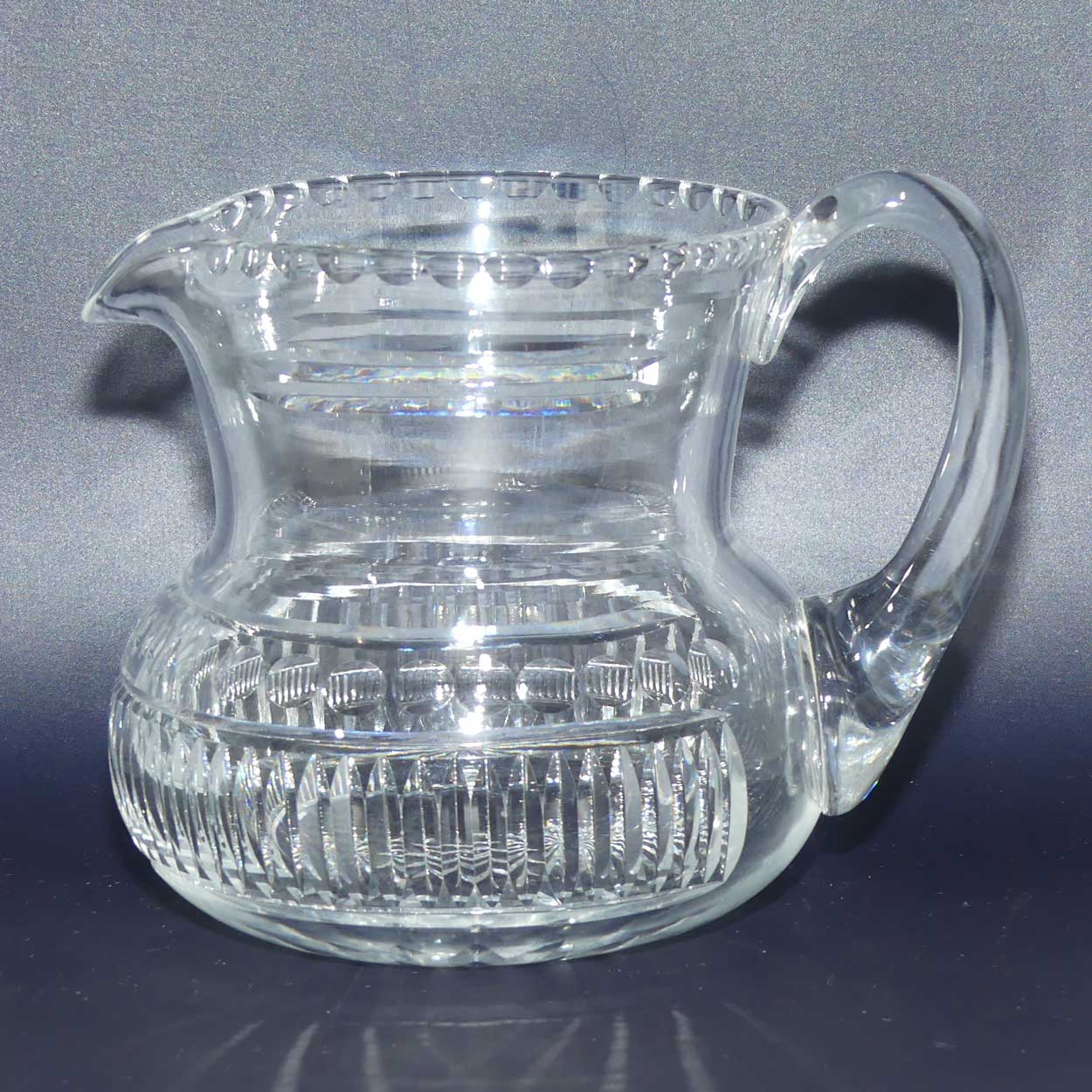 Edinburgh Crystal wide base water jug