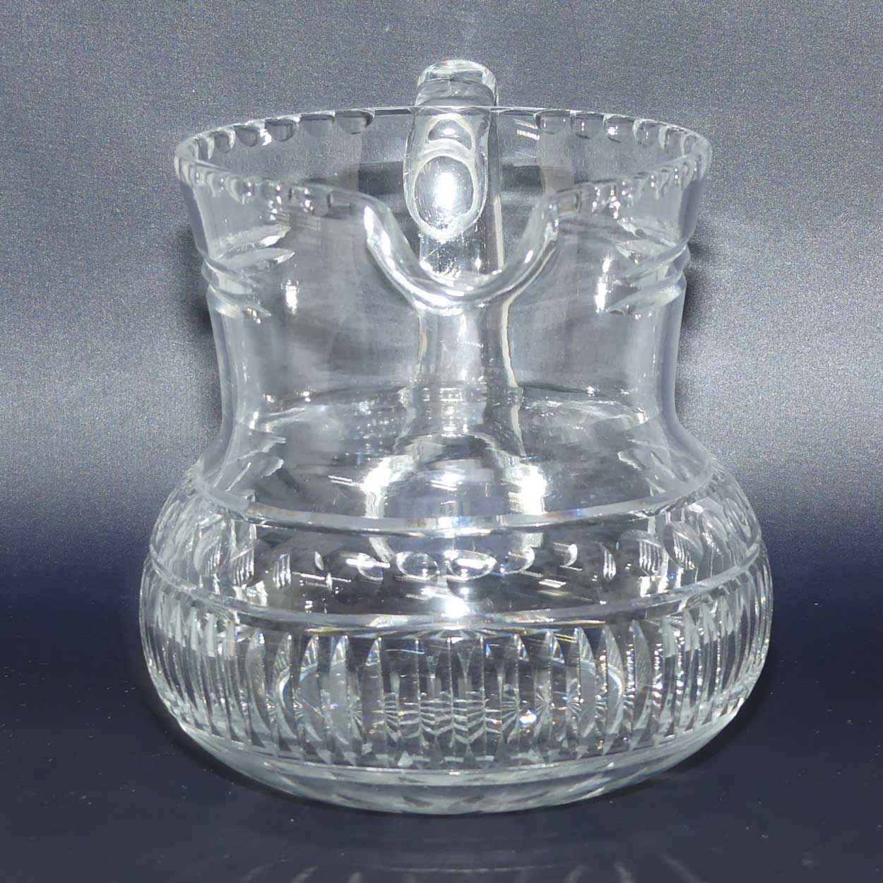 Edinburgh Crystal wide base water jug