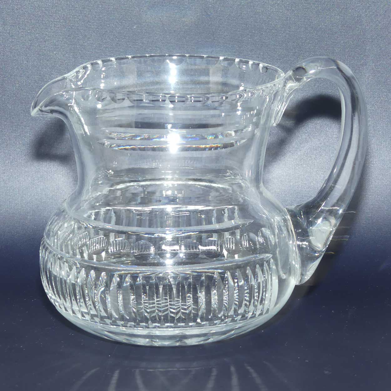 Edinburgh Crystal wide base water jug