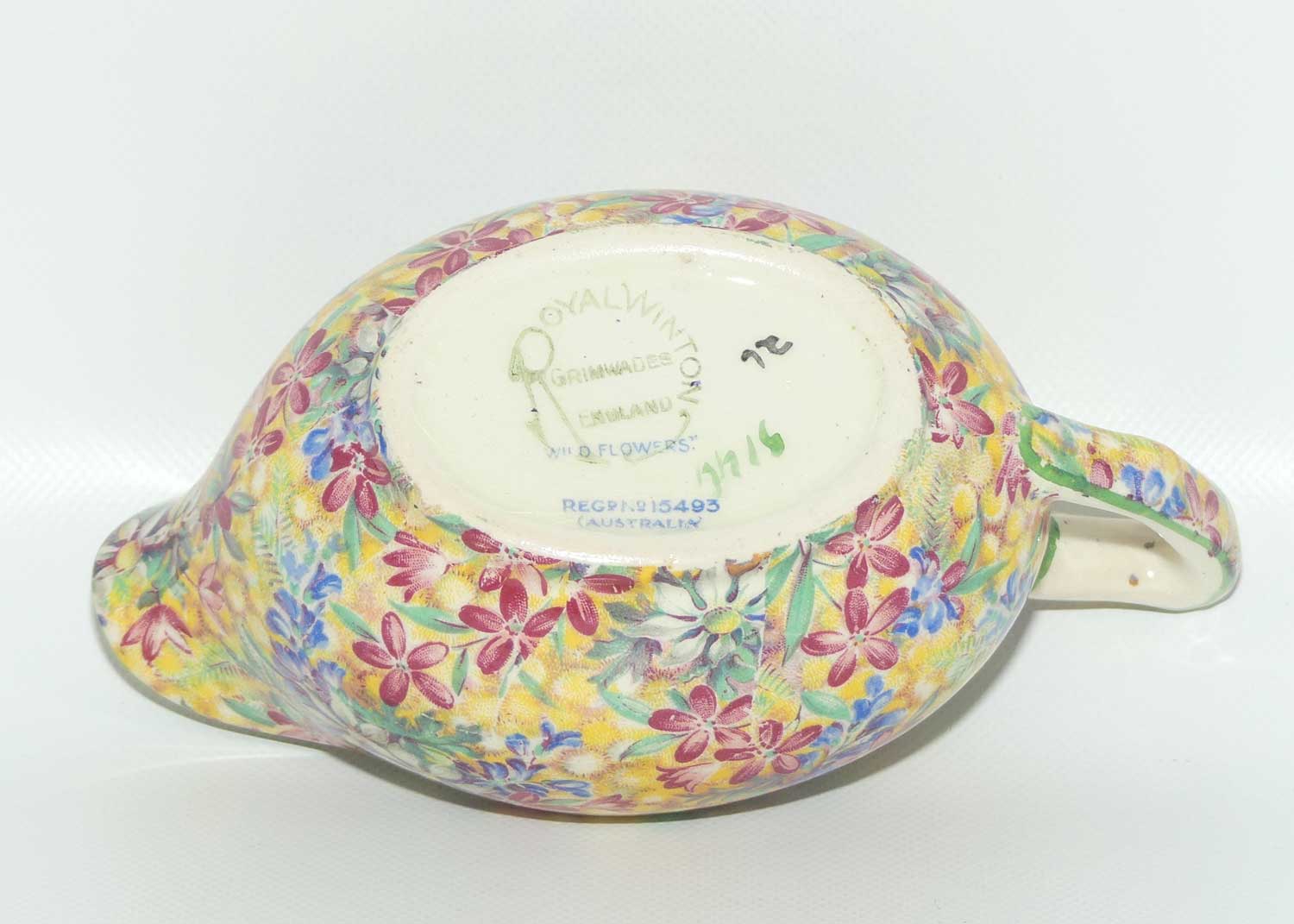Royal Winton Wildflowers Chintz mayonnaise jug