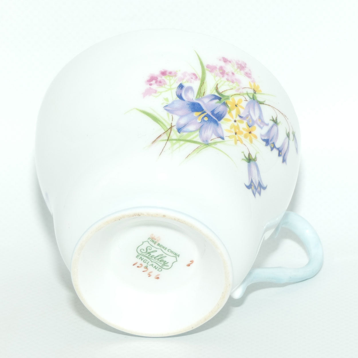 Shelley Richmond shape Wildflowers trio | Interior Blue wash