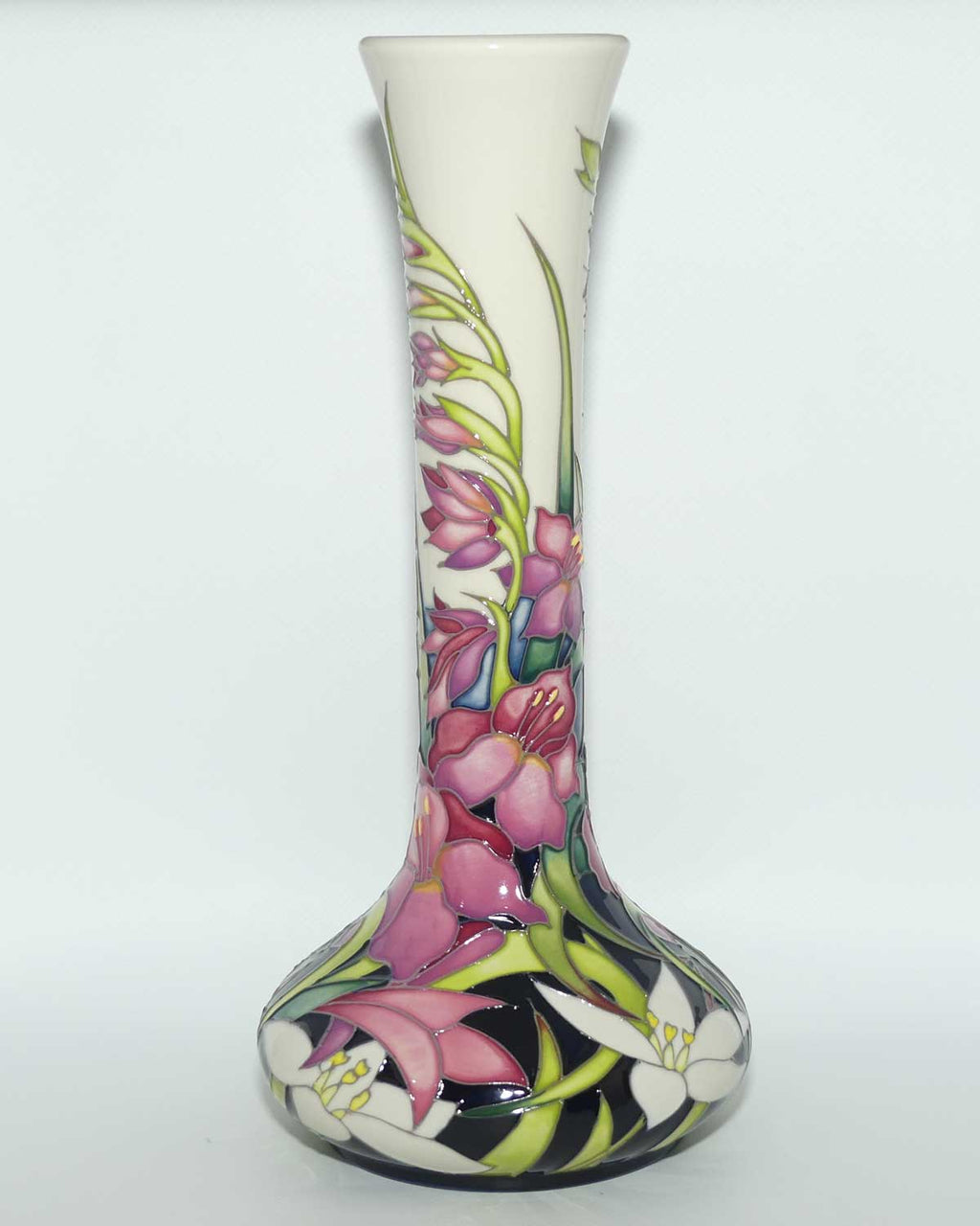 Moorcroft Wild Gladioli vase | Shape 99/11 vase | LE 2/50