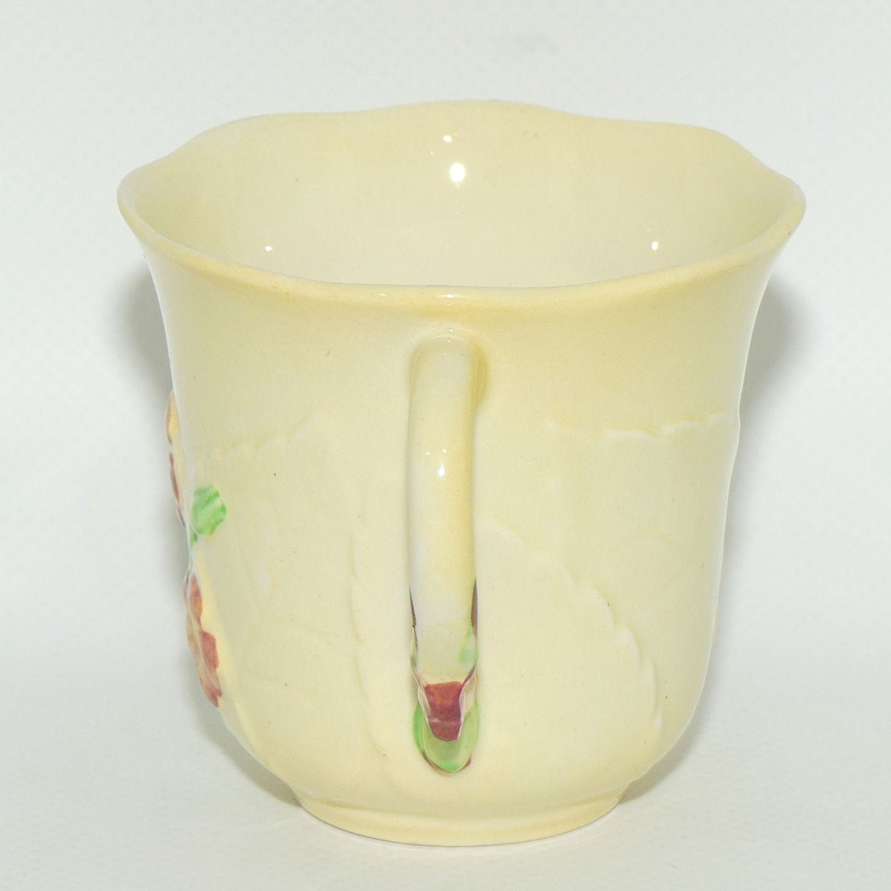 Carlton Ware Wild Rose Floral embossed Cup and Saucer