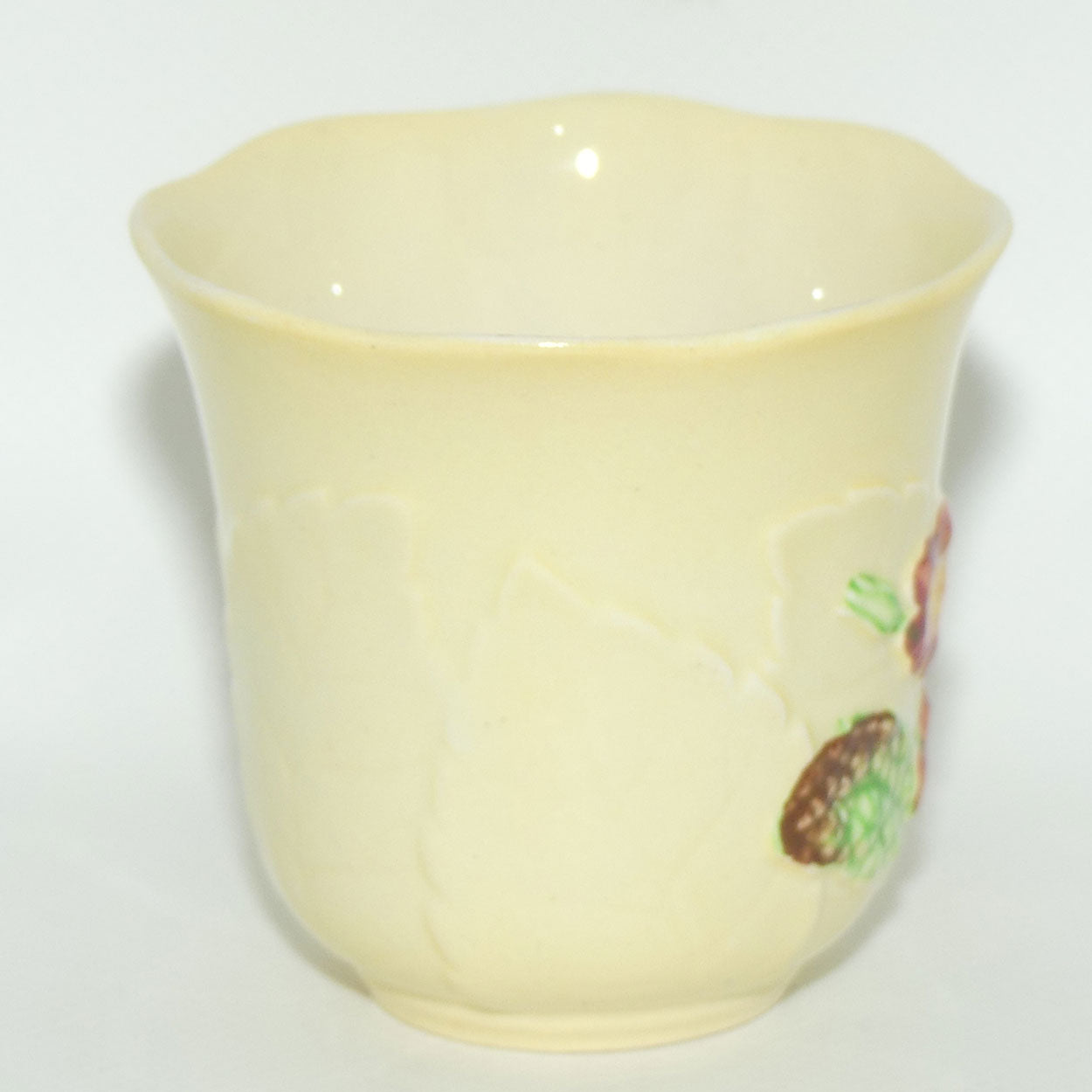 Carlton Ware Wild Rose Floral embossed Cup and Saucer