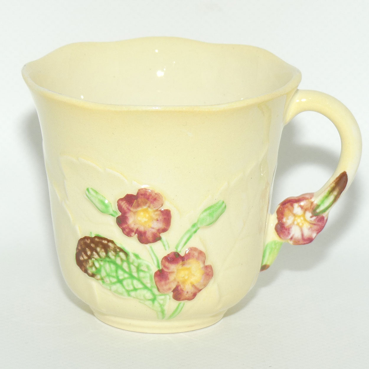 Carlton Ware Wild Rose Floral embossed Cup and Saucer