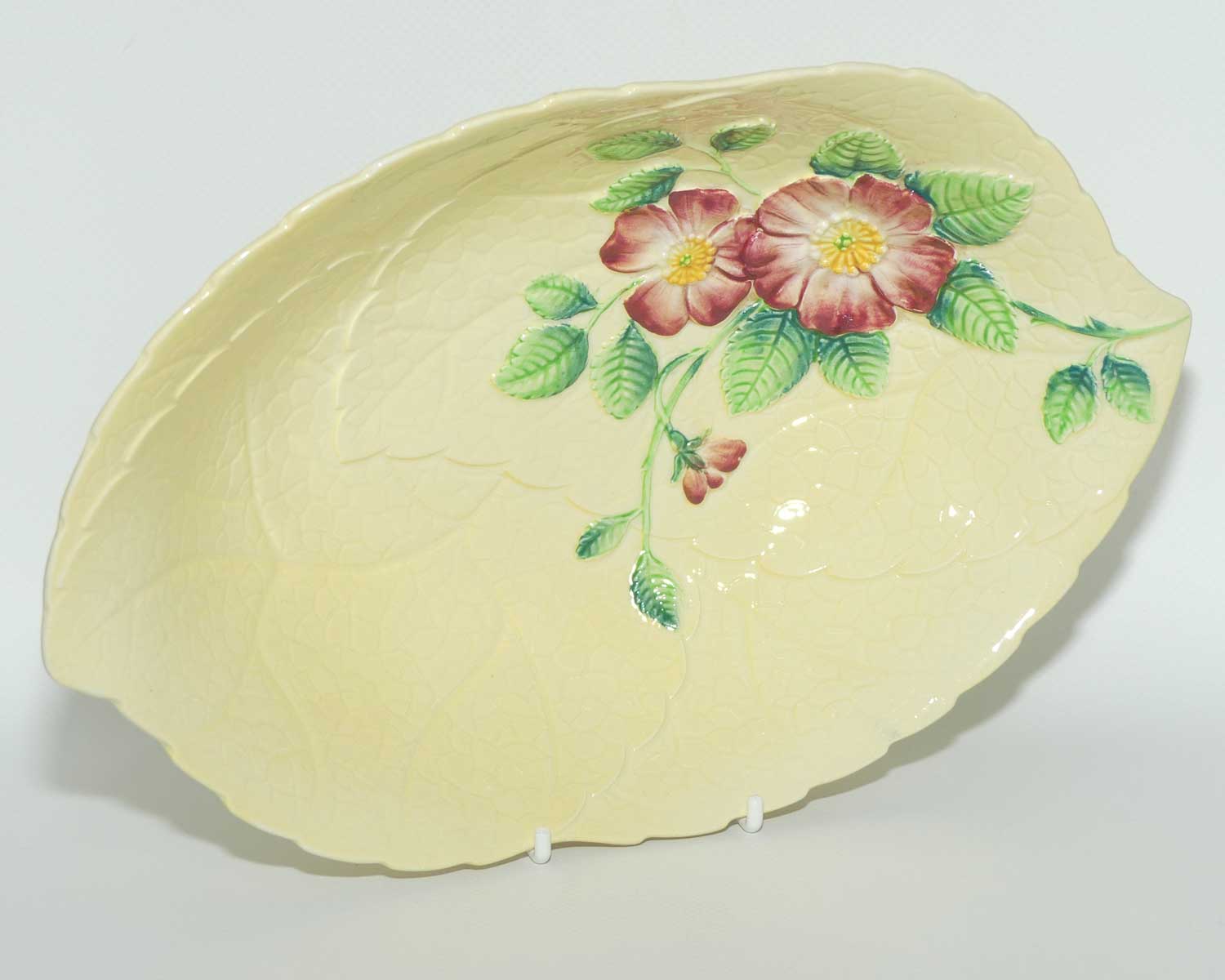 Carlton Ware Wild Rose on Yellow leaf bowl | 2116/2 | 27.5cms