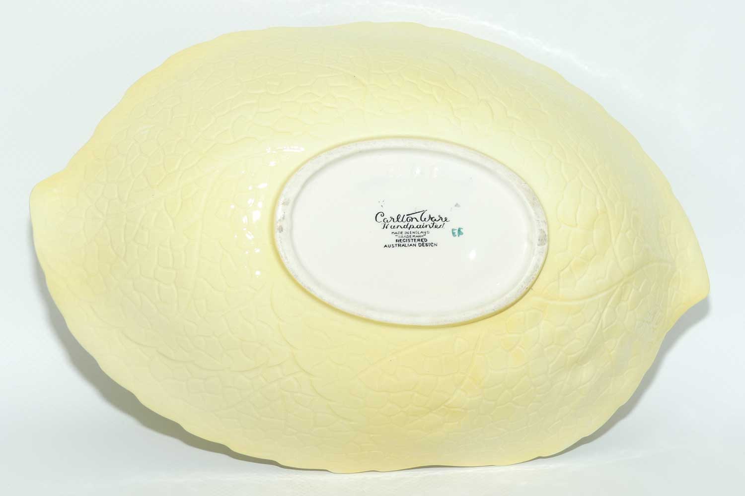 Carlton Ware Wild Rose on Yellow leaf bowl | 2116/2 | 27.5cms