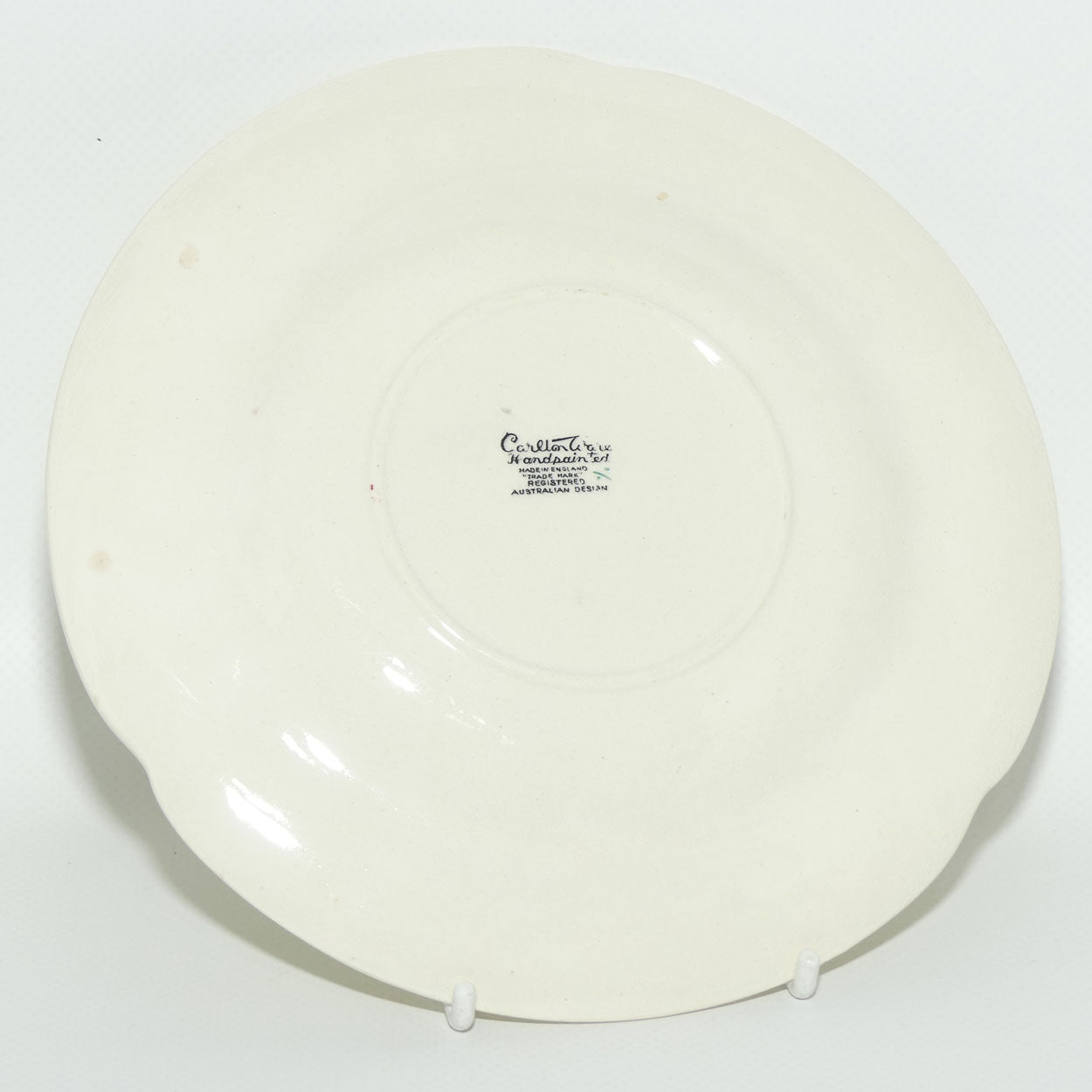 Carlton Ware Wild Rose pattern plate | Yellow Ground | 17cm diam