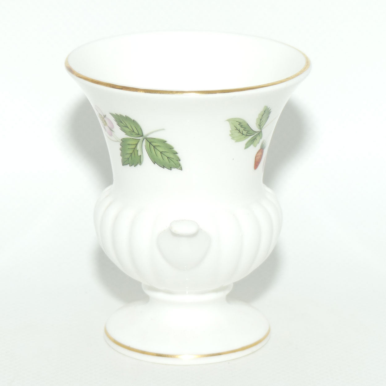 Wedgwood Bone China Wild Strawberry small Campagna vase