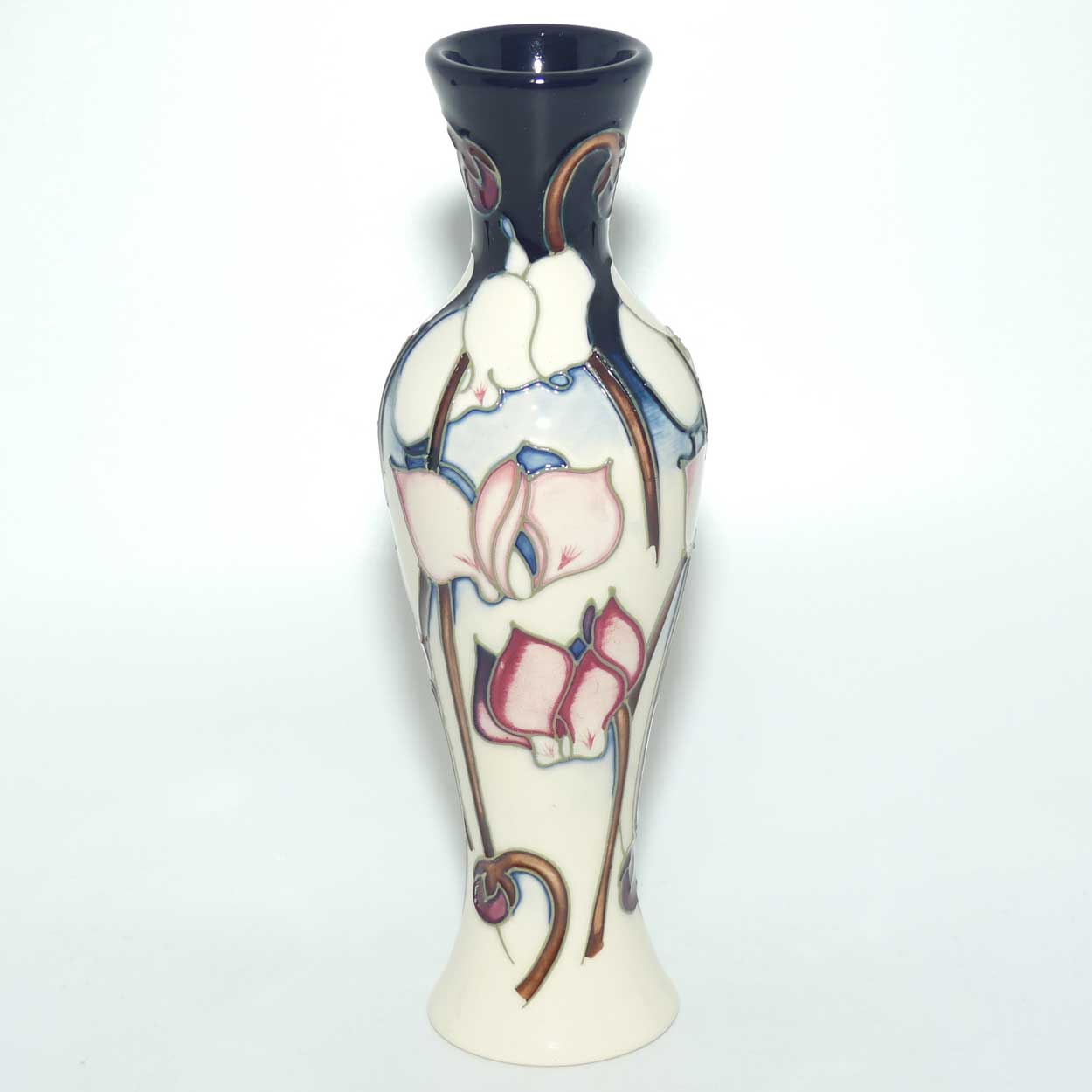 Moorcroft Wild Cyclamen 93/8 vase