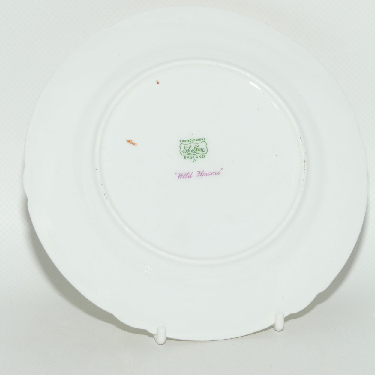 Shelley Henley shape Wildflowers pattern trio | Fancy edge border | Z13686