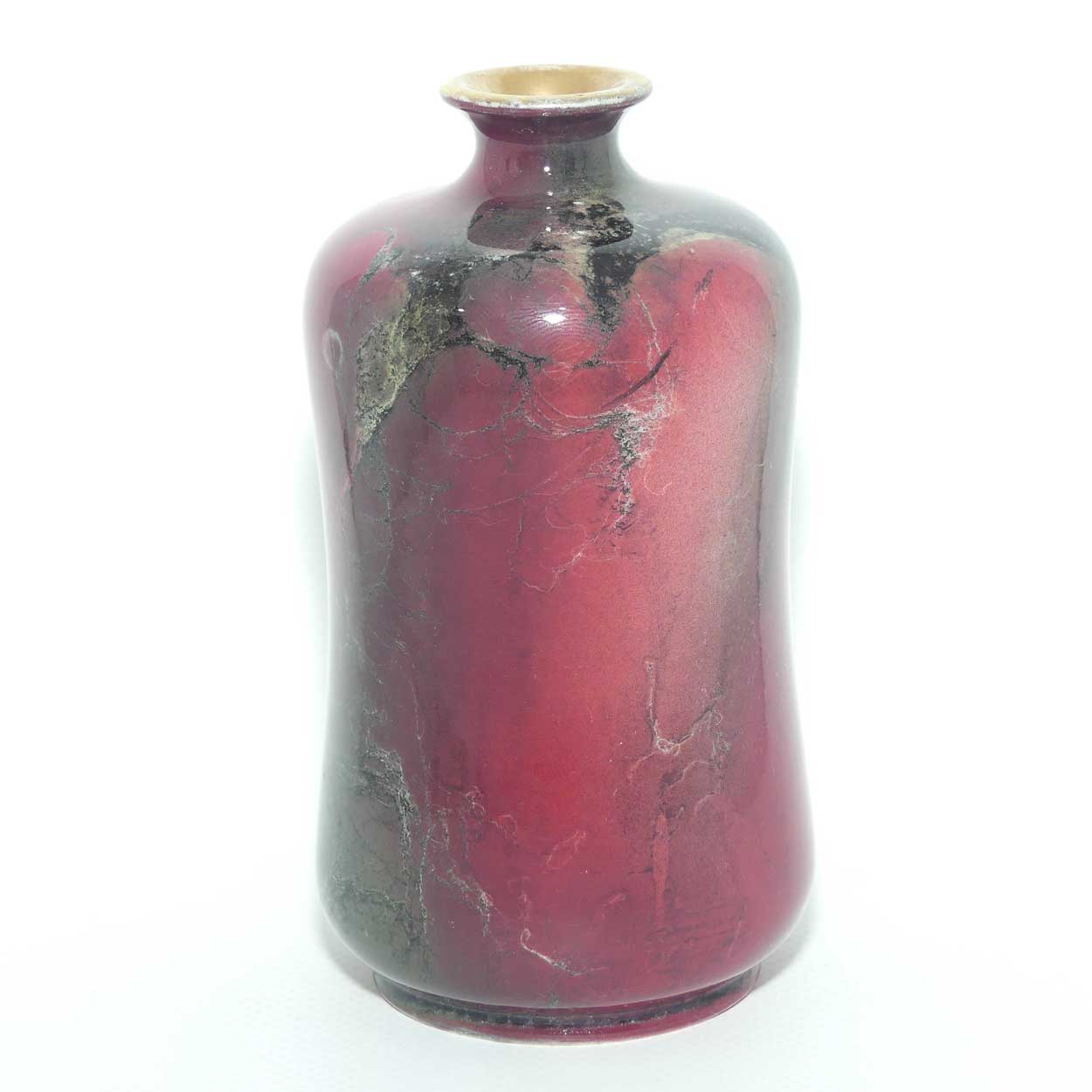 AJ Wilkinson Oriflamme vase with original paper label to base