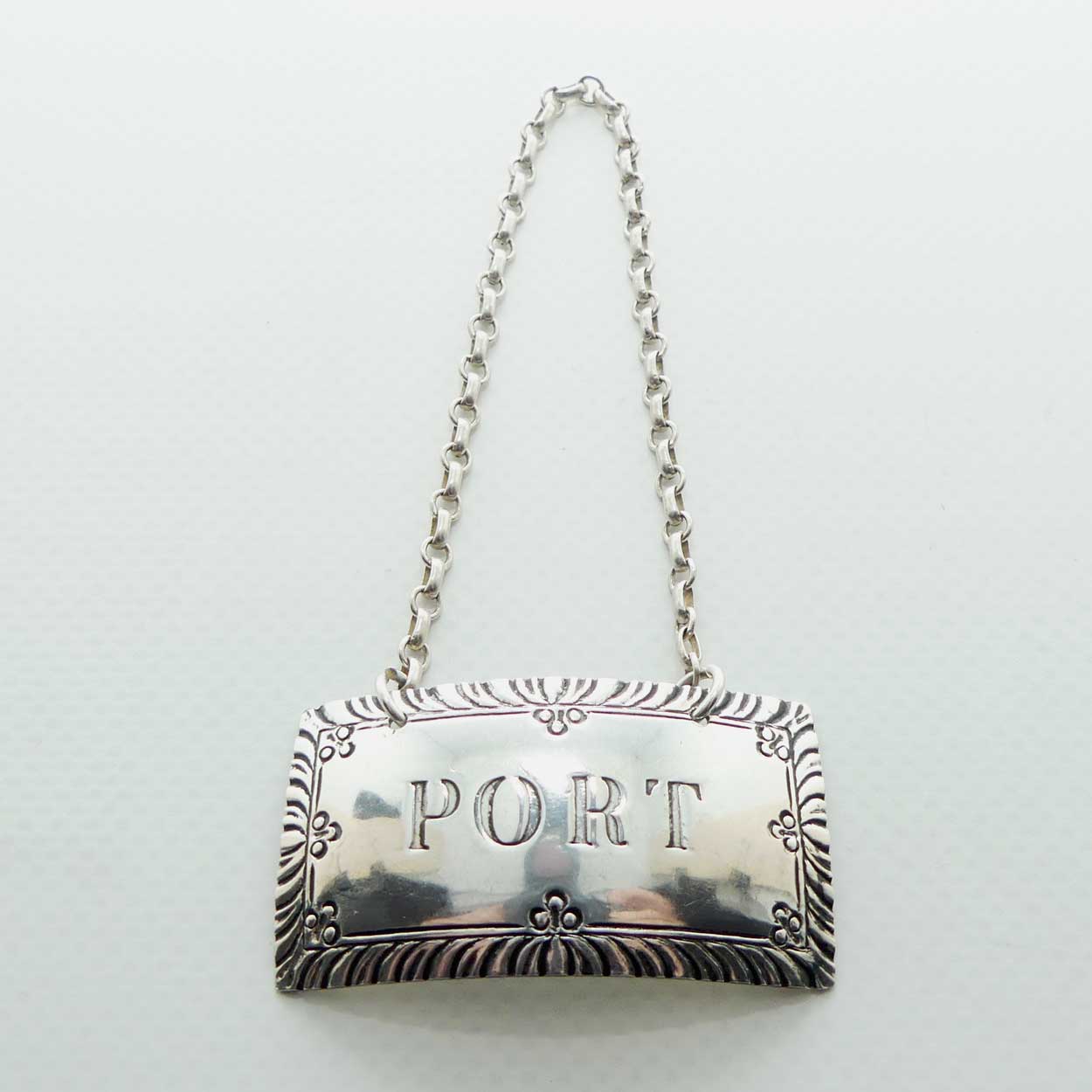 American Sterling Silver | Stieff Sterling USA Williamsburg Restoration Port decanter collar