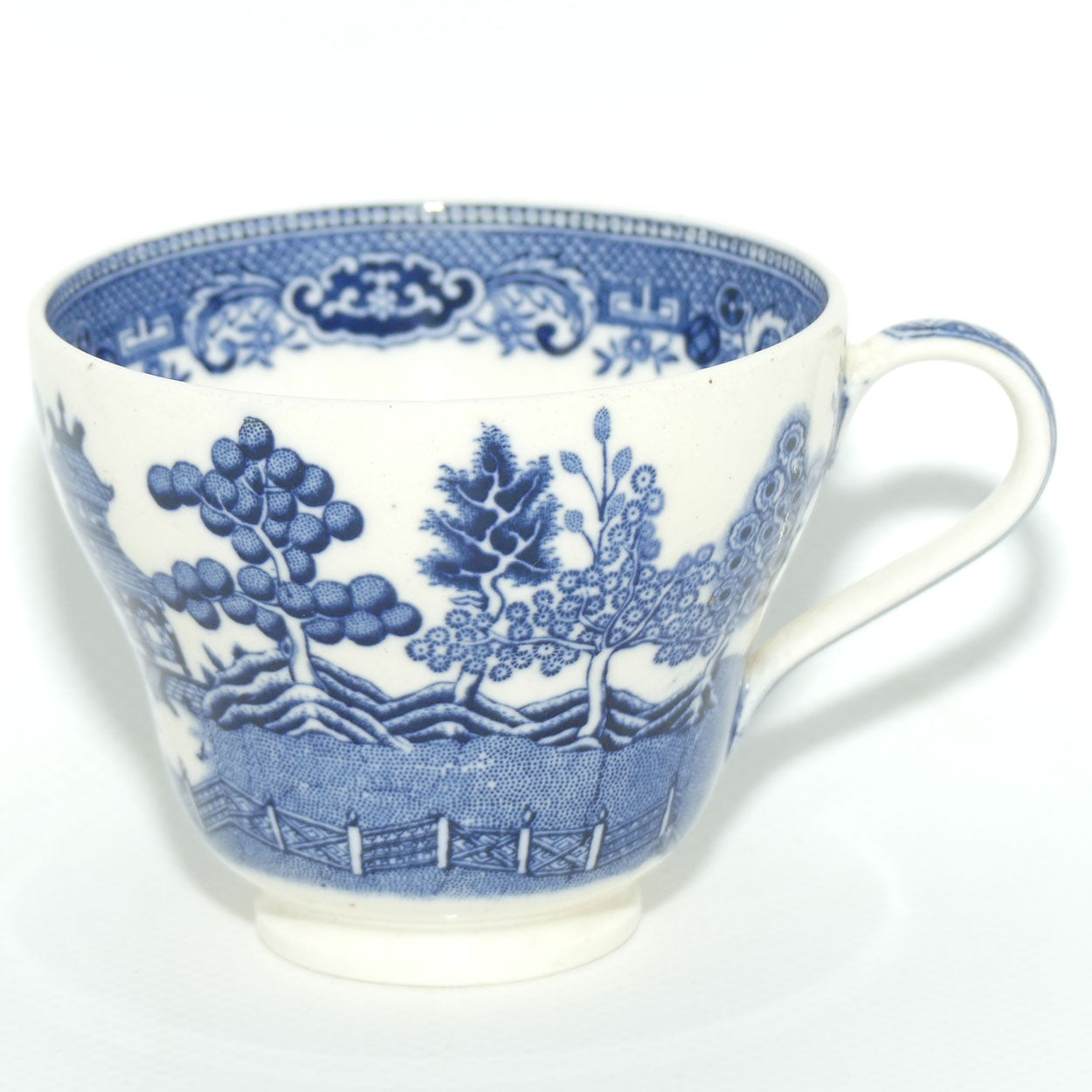 Wedgwood Old Willow pattern trio