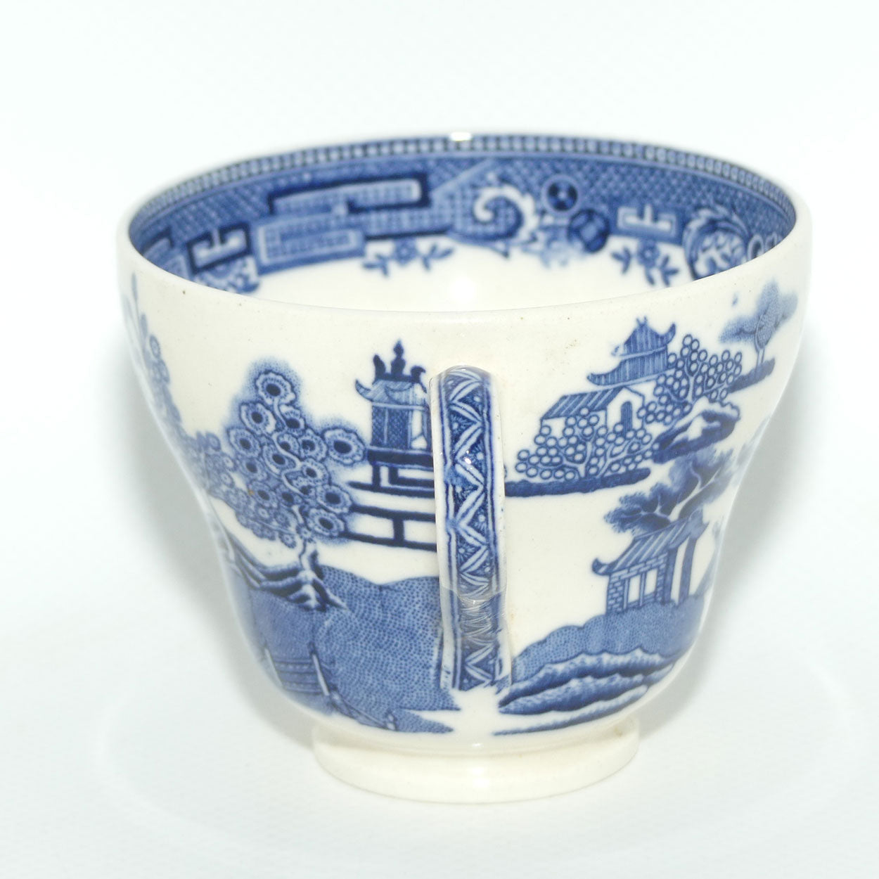 Wedgwood Old Willow pattern trio
