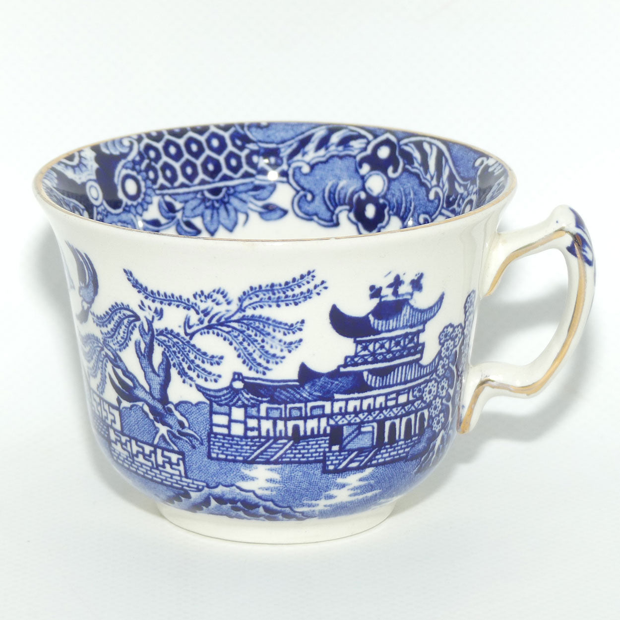 Burleighware Willow pattern trio