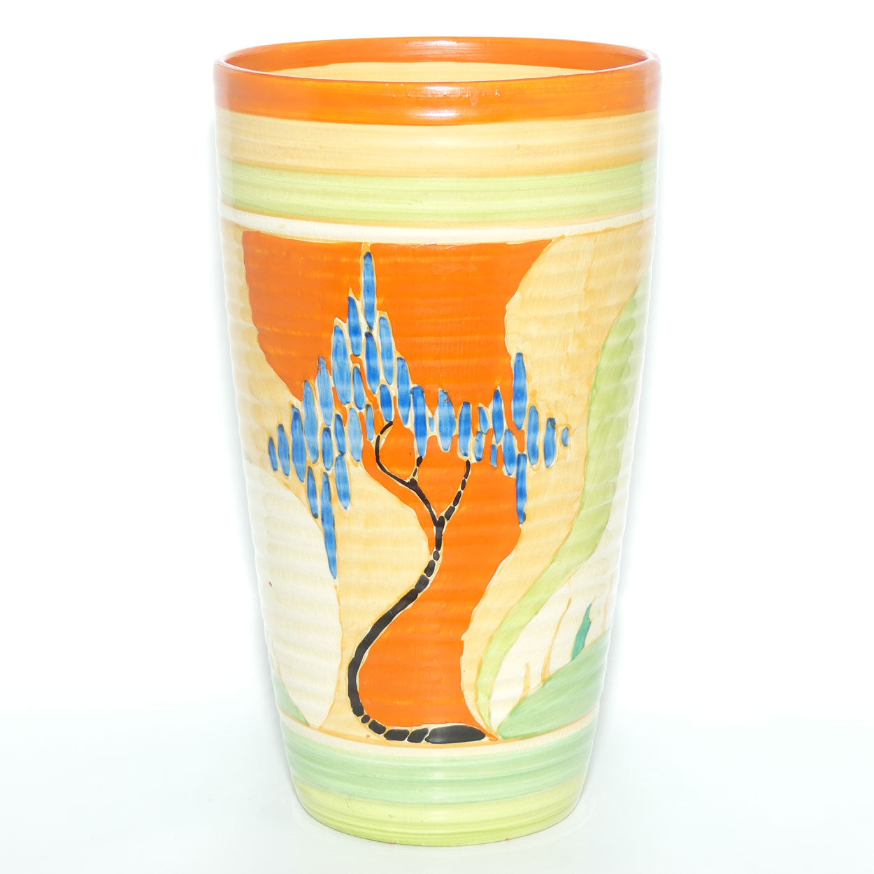 Clarice Cliff Bizarre Windbells vase | 630/8 Shape