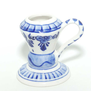 Delft Blue Handpainted | Windmill figure and Candle Holder